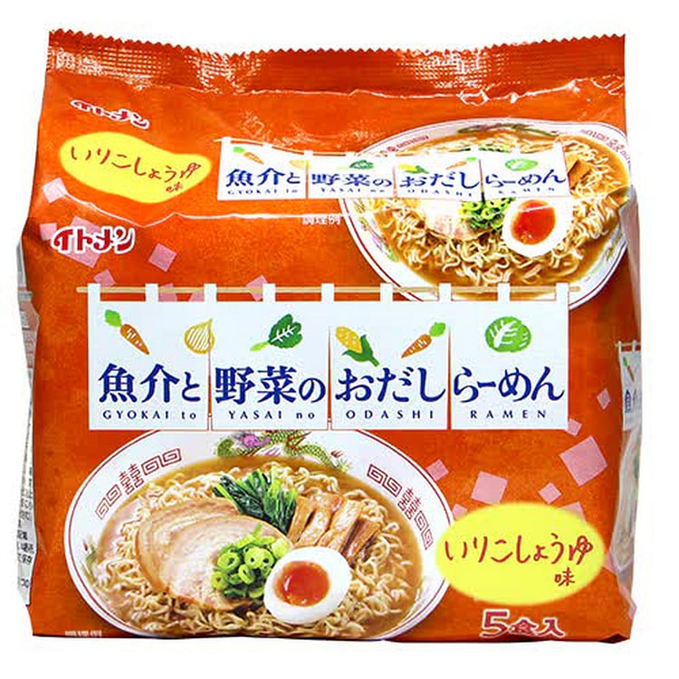 Itomen Soy Sauce Ramen 425g (5 servings)