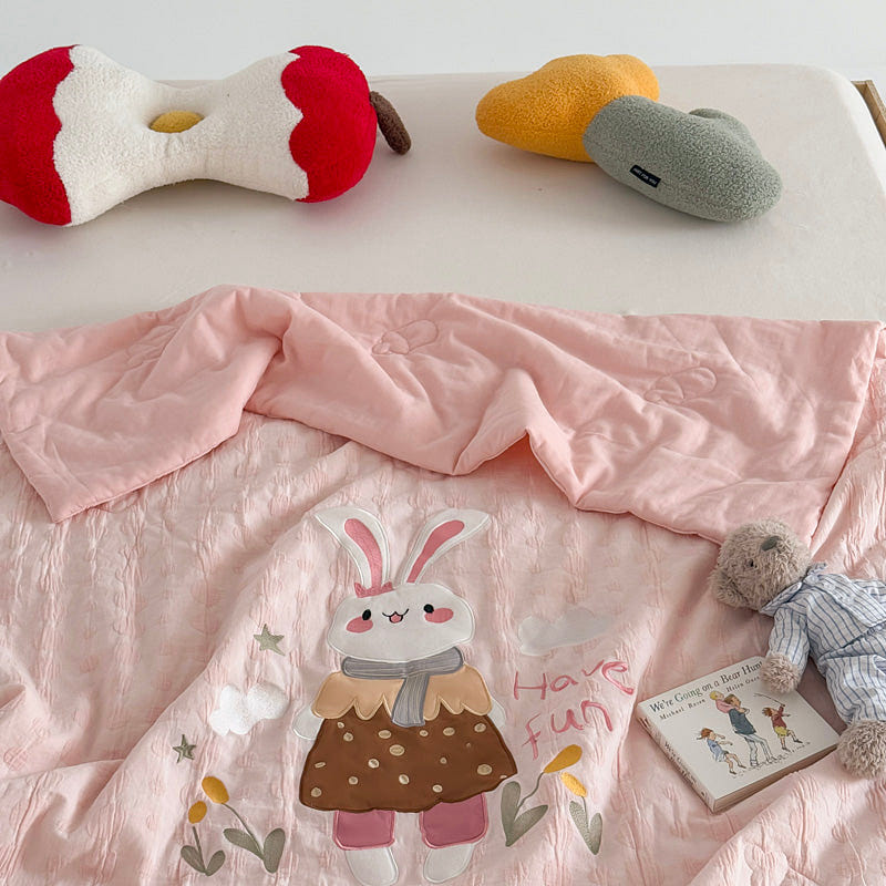 Cuddle Crew Kid Duvet Blush Bunny150x200cm 1550g 2000 g