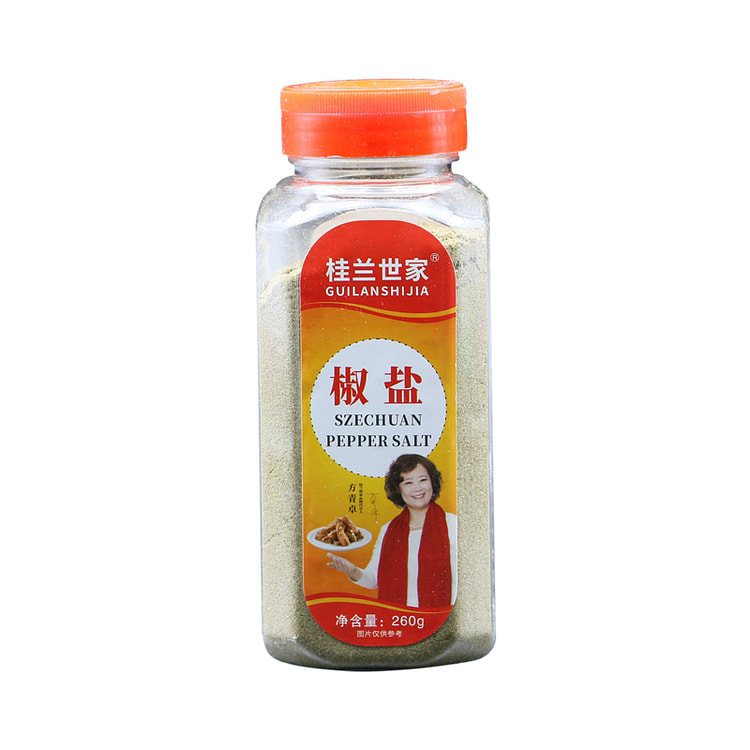 桂兰世家椒盐粉调味料油炸烧烤撒料粉260g*1瓶