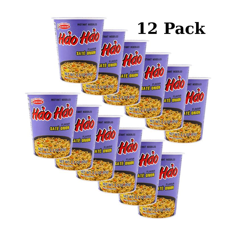Acecook Hao Hao Sate Onion pack of 12 1 each