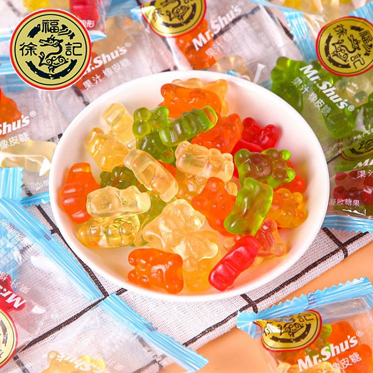 Xu Fuji New Year's Fruit Juice Gum Candy250g*1bag 250 g