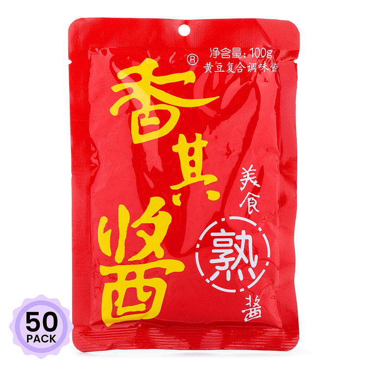 香其酱(黄豆调味酱) 100 克*50 包