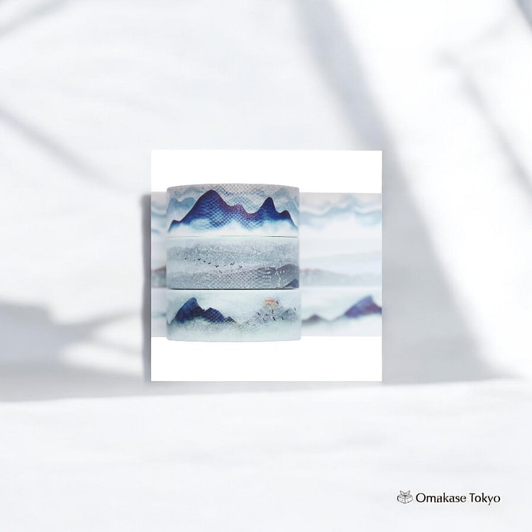 YUBBAEX 日本和纸胶带套装-静水 110 克