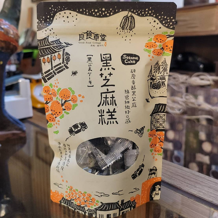 良食草堂 黑芝麻糕 Sesame Cake