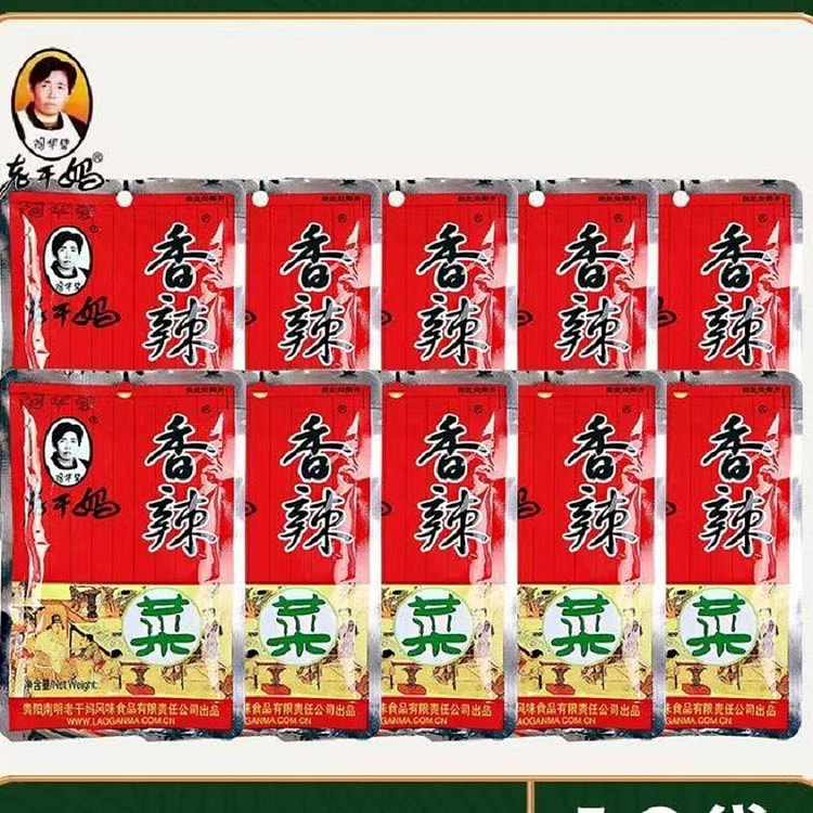 老干妈香辣菜18克*4袋 72 克