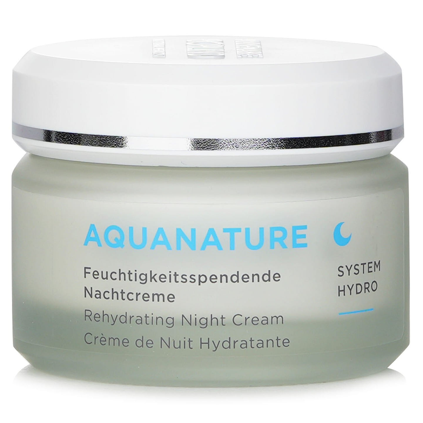 Annemarie Borlind Aquanature System Hydro Rehydrating Night Cream – Suitable for dehydrated skin 50 ml
