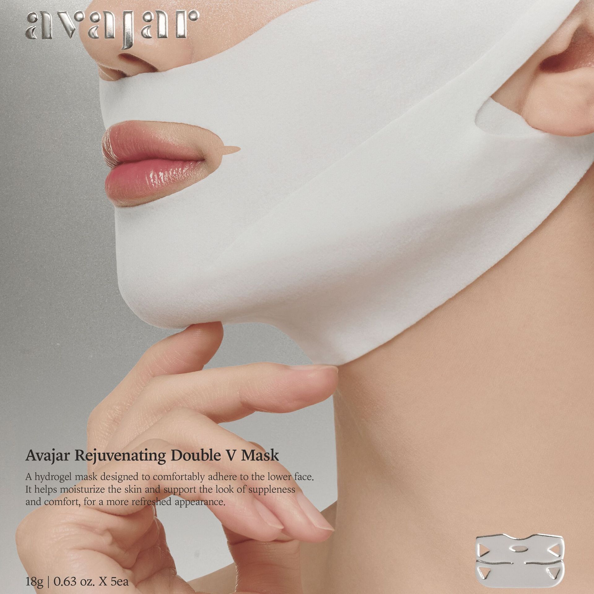 Rejuvenating Double V Lifting Mask 5 Sheets 1 each
