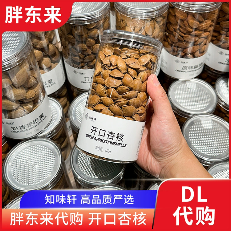 开口杏核杏仁440g*1罐