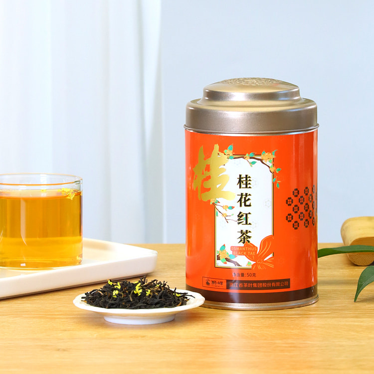 狮峰牌桂花红茶50g*1盒