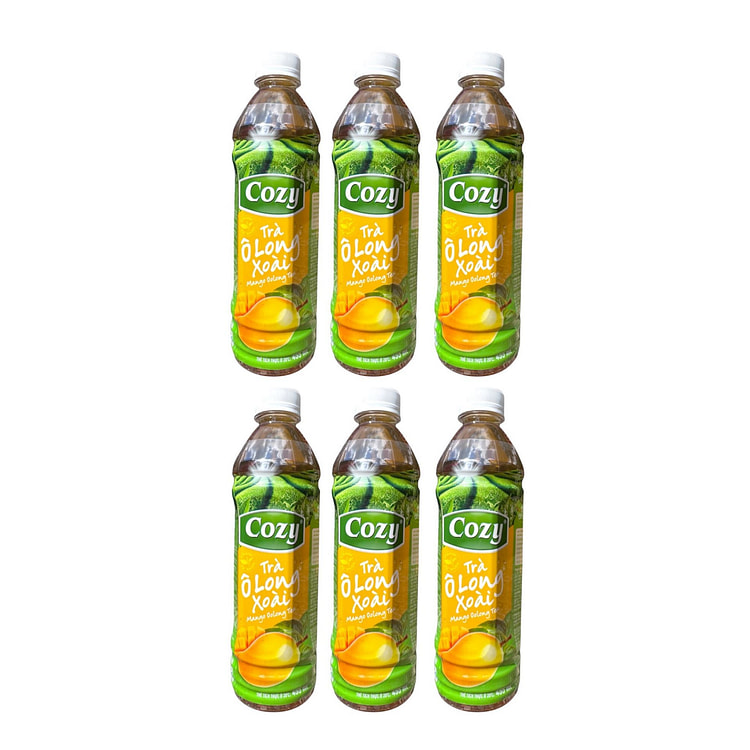 [Cozy] Mango Oolong Tea Tra Olong Xoai 1 pack*6 bottles