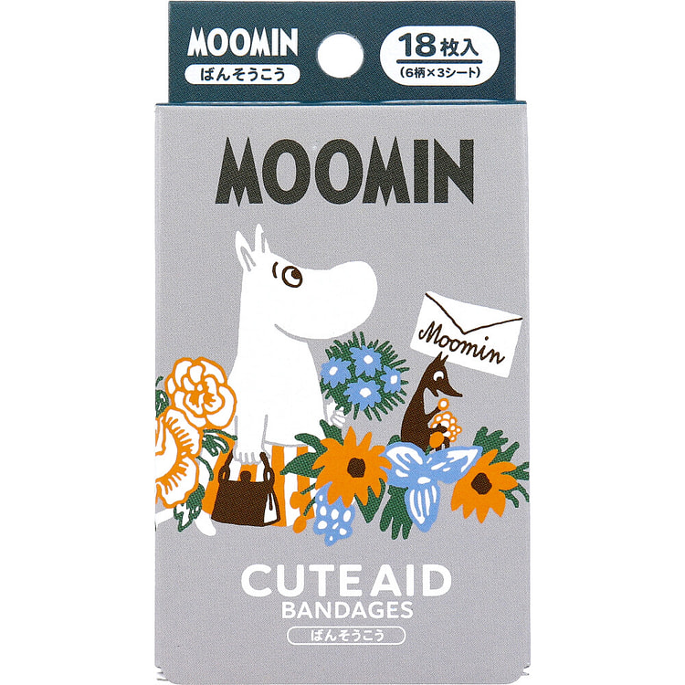 Santan MOOMIN Cartoon Pattern Cute Aid Bandages