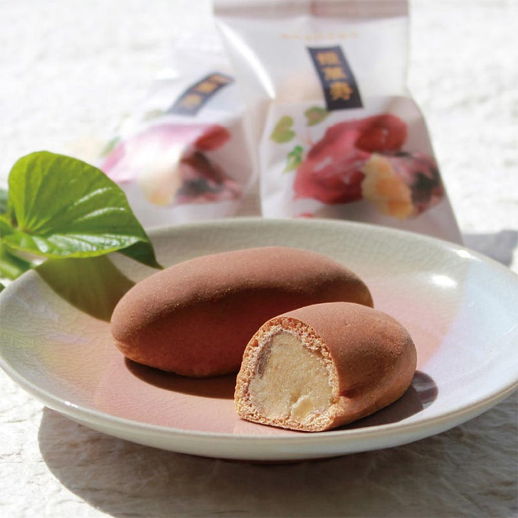 Kyo Fushimi Fruitmaker Khoai lang Wako, nhân đậu đỏ, bánh bao hấp 1 miếng