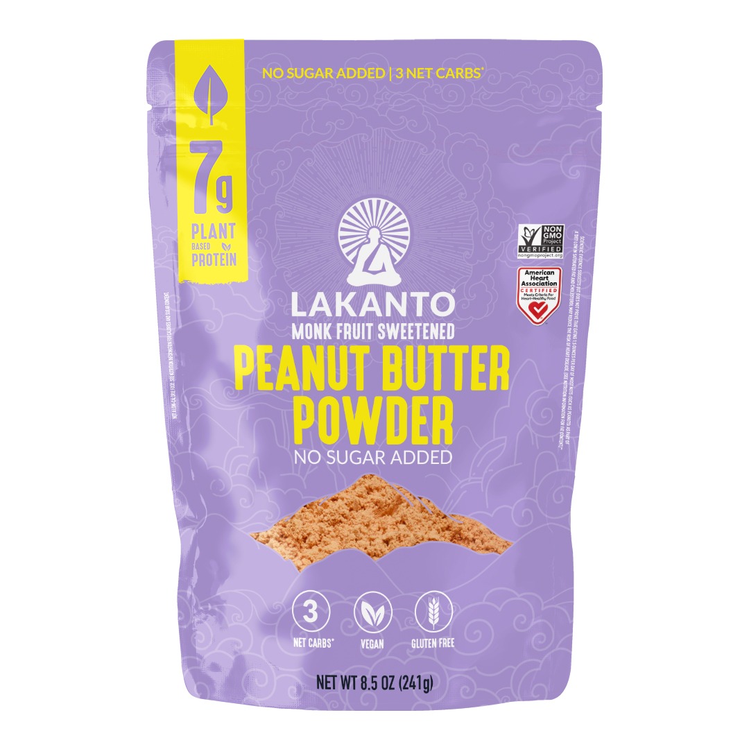 Lakanto 花生酱粉 8.5 盎司