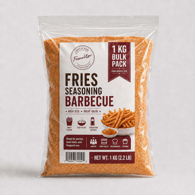 Ferna Filipino Style Fries Seasoning - BBQ 1KG 1000 g