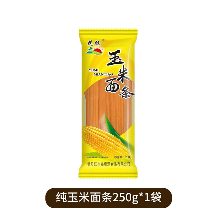 芝旭纯玉米面条250g*1袋 250 克