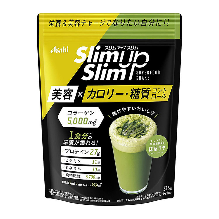 Slim Up Slim 酵素+超级食品奶昔 抹茶