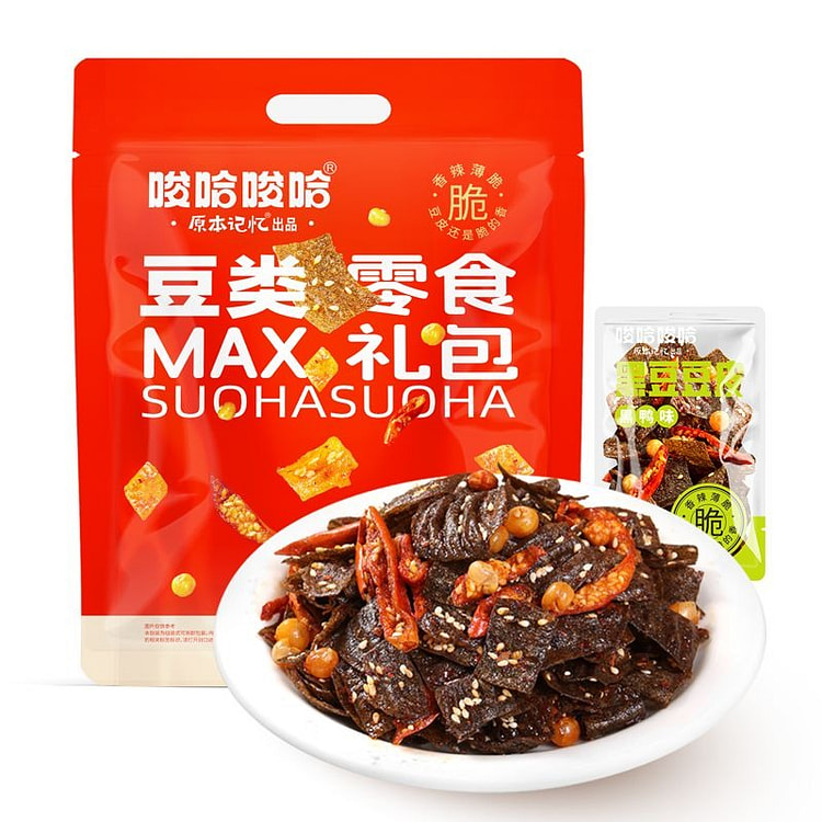 Tofu Skin Black Bean Black Duck Flavored Snack 150 g