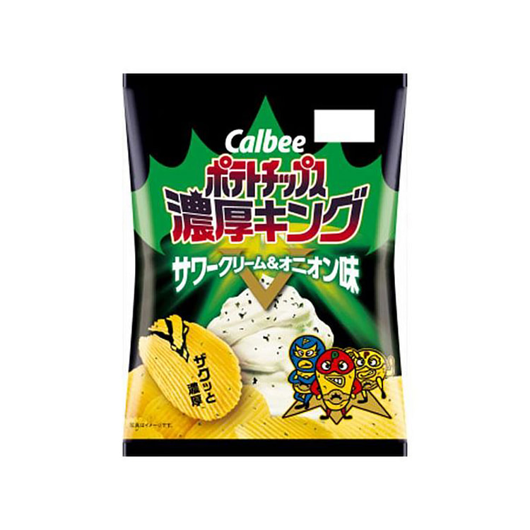 Calbee Rich King Thick-Cut Sour Cream&Onion Chips
