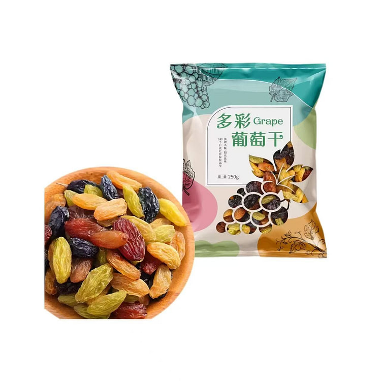 Dangxian Colorful Raisins 250g*1 pack 250 g