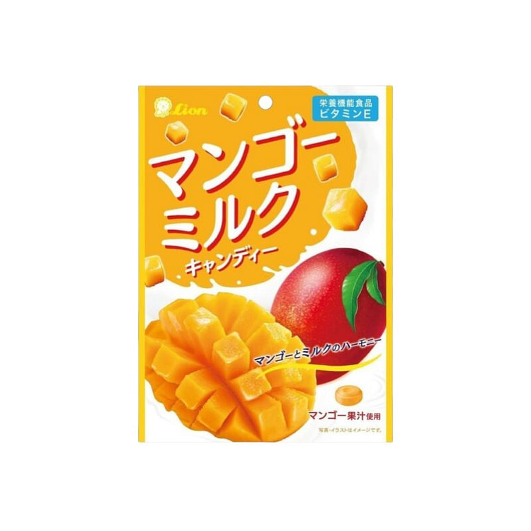 LION 芒果牛奶果汁硬糖 59g