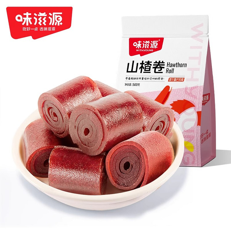 Weiziyuan Hawthorn Rolling Fruit 500g * 1 Bag