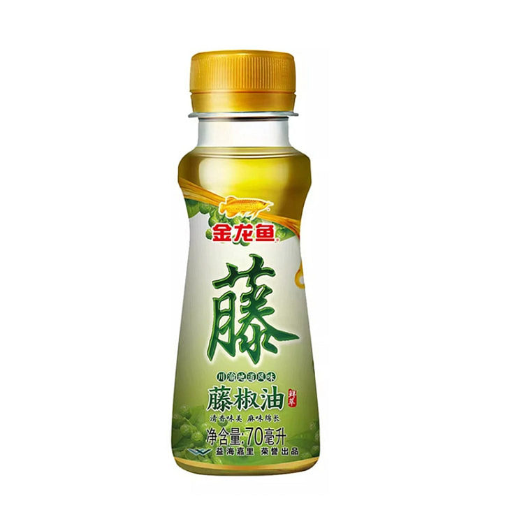 金龙鱼藤椒油70ml*1瓶