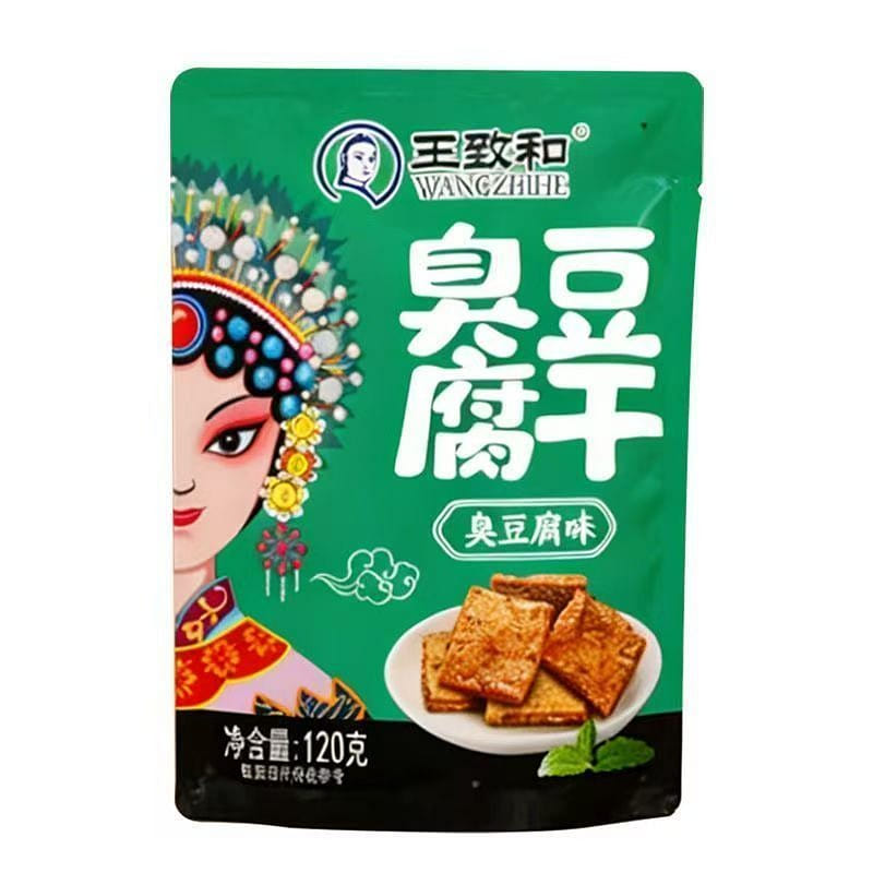Stinky tofu dry snack, ready-to-eat casual snack 120 g