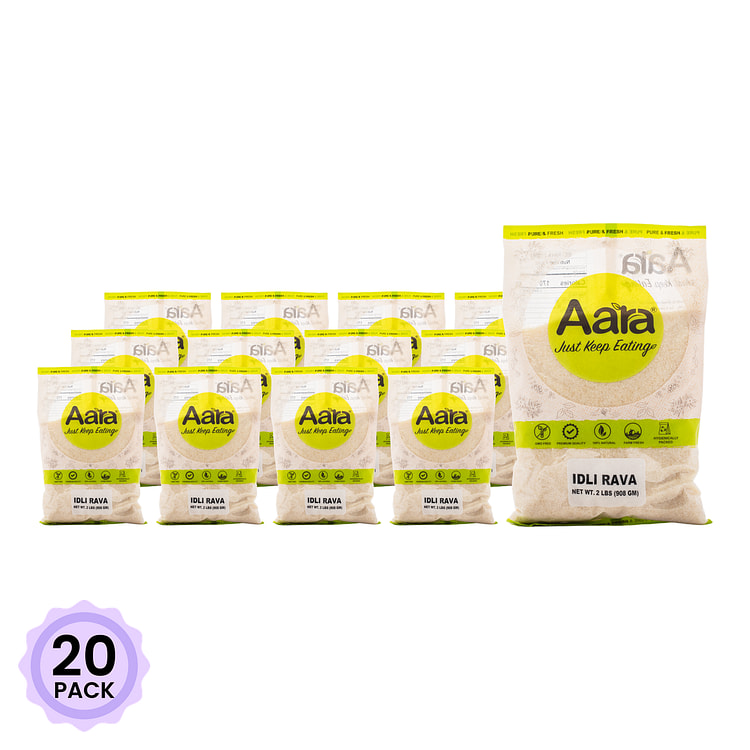 Aara 印度粗粒面粉 2 磅*20 包
