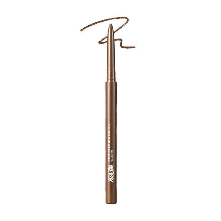 the First Slim Gel Eyeliner GS4 Brown Quartz 0.05g 1 each