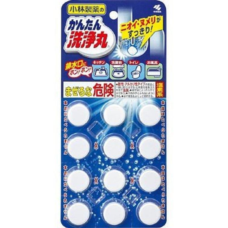 Get KOBAYASHI Sewerage Drainage Pipe Deodorant Scavenger Cleaner 12pcs