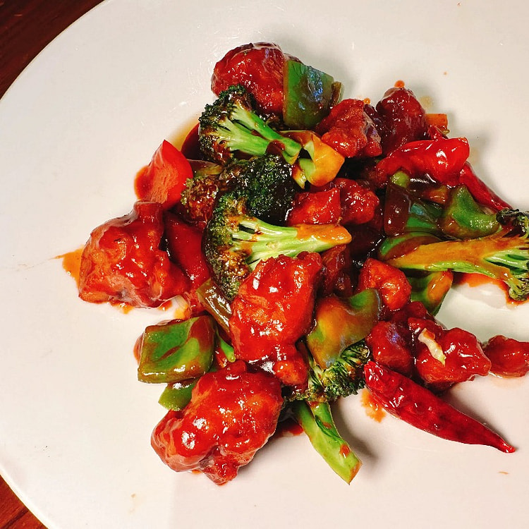 General Tso's Chicken Sauce on the side