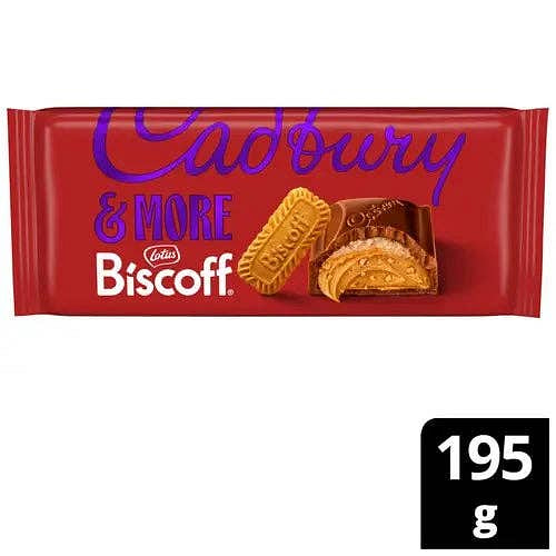 Cadbury Biscoff Chocolate Bar (UK) 1 each
