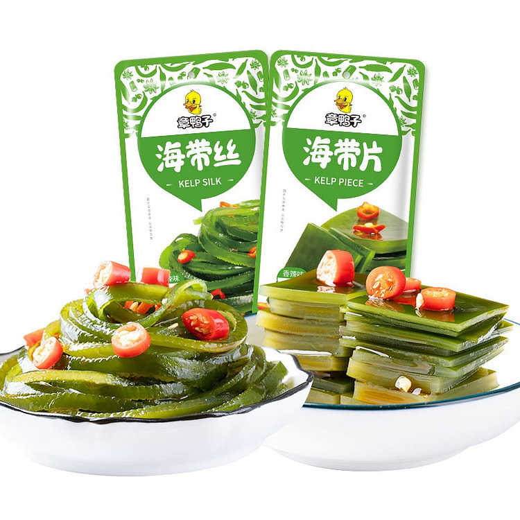 Zhang Yazi Brand Spicy Seaweed Strips Snack 400g 400 g