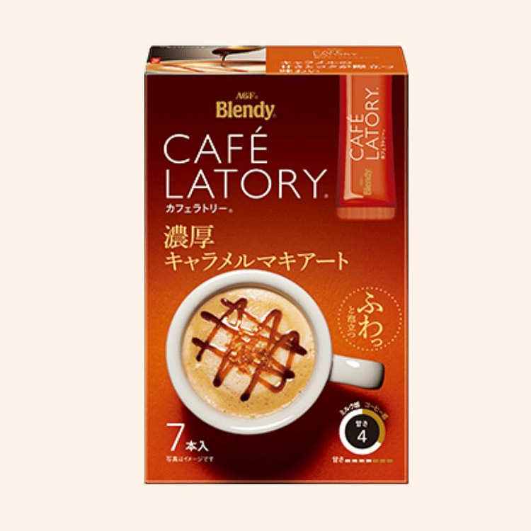 AGF Cafe Latory Caramel Macchiato