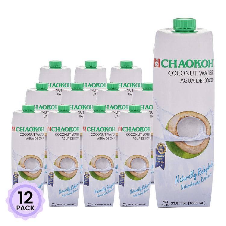 Chaokoh 椰子水 1000 毫升*12 包