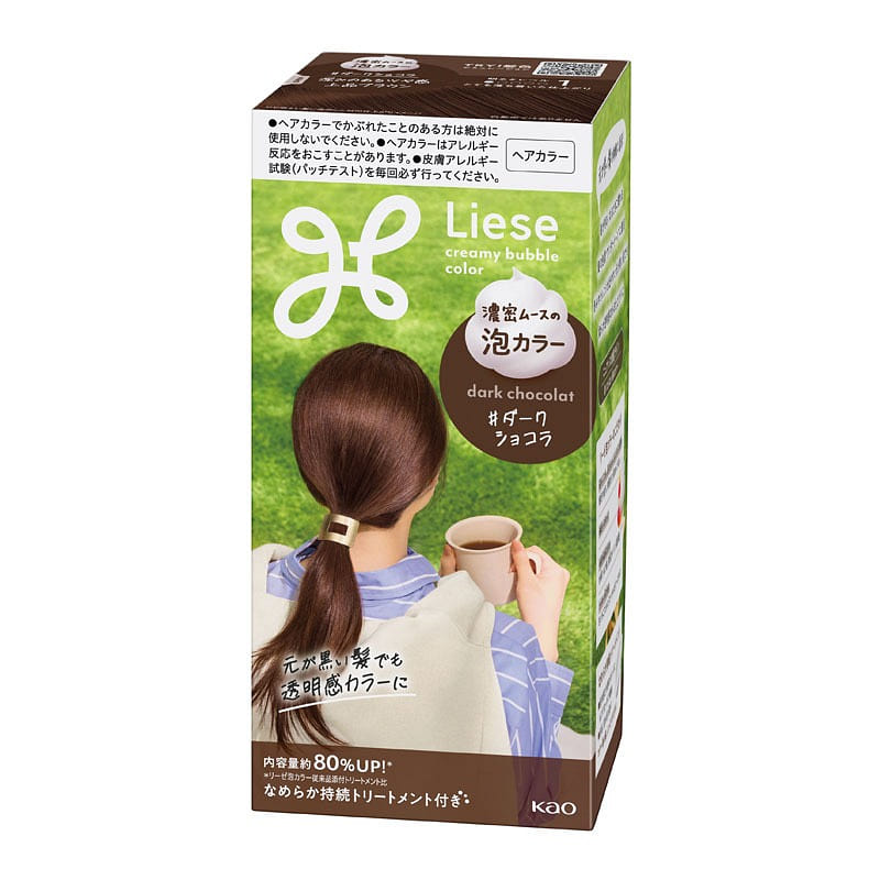 花王 泡沫染发剂 黑巧克力 1 份