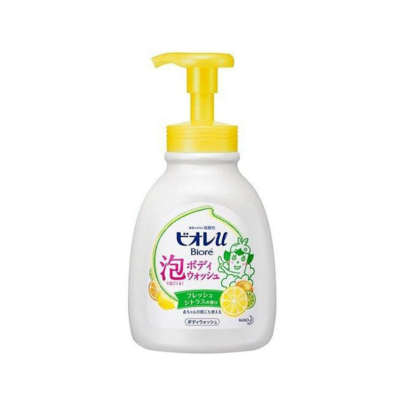 花王 ビオレ こどもバブルシャワージェル フレッシュシトラス 600ml 1 個