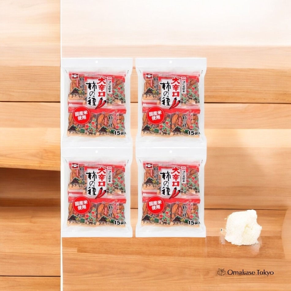 Naniwaya Seika Extra Spicy Kaki no Tane Value Pack 1080 g