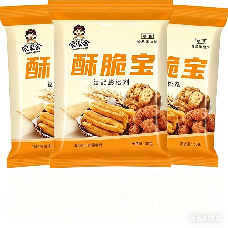 家家会 酥脆宝膨松剂10g*5包 50 克