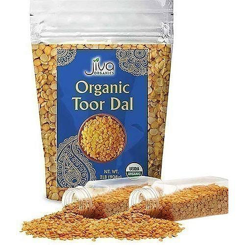 Jiva Organics Toor Dal - 2 lbs 2 lb