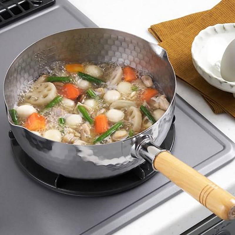Yukihira pan 22cm stainless steel pan 1 each