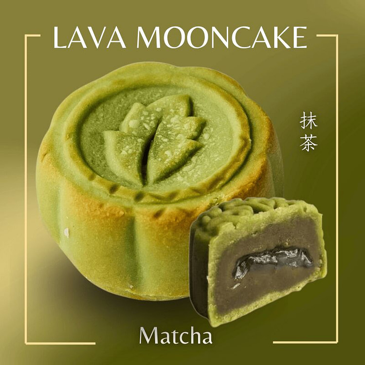 Matcha Lava Mooncake