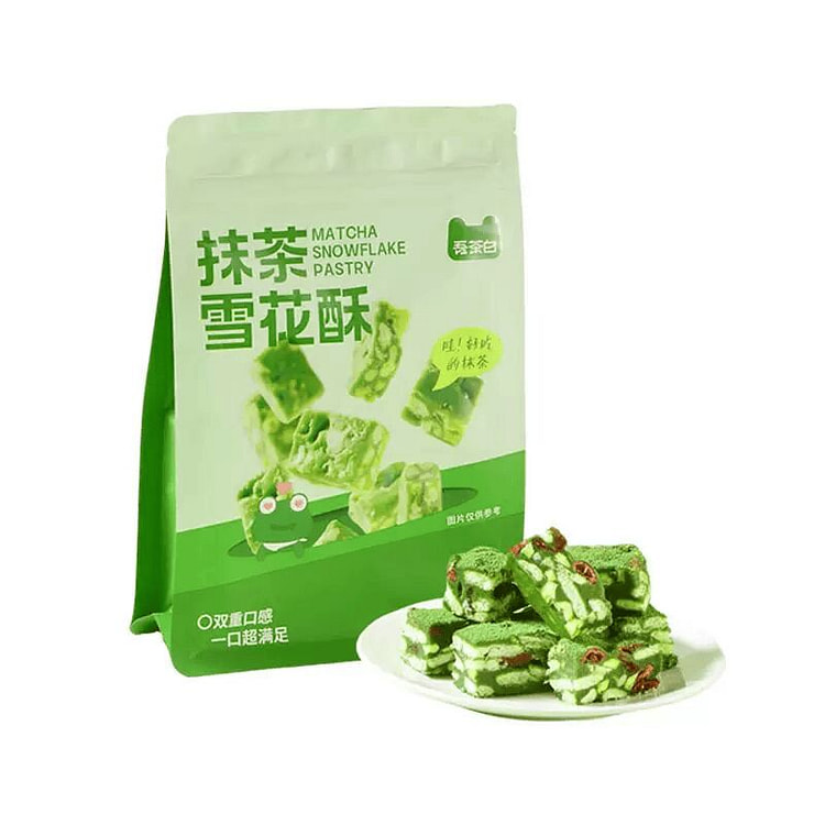 Wu Cha Bai Matcha Snowflake Crisp 150g 150 g