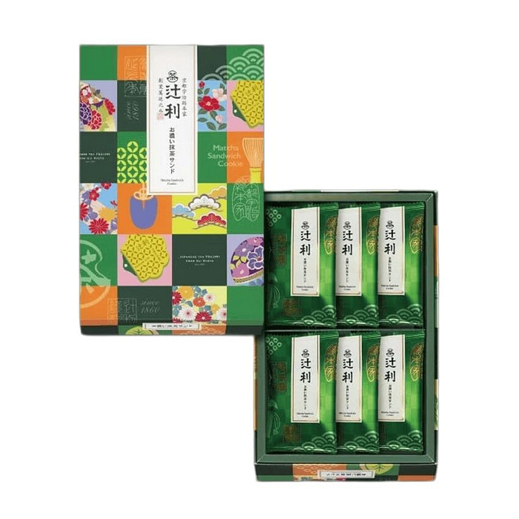 Contains 6 pieces of Uji matcha-based ingredients 1 box