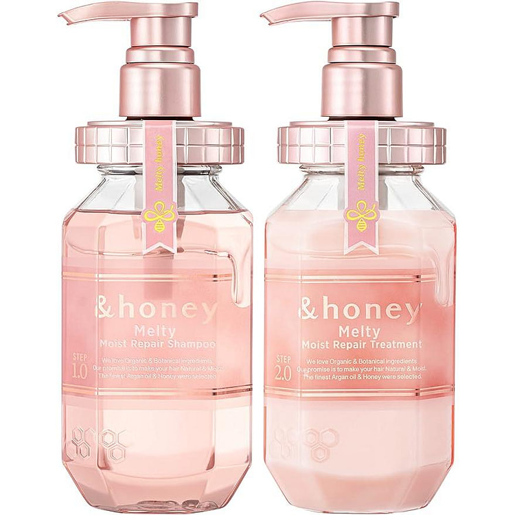 &honey (アンドハニー) メルティ モイストリペア シャンプー トリートメント ペアセット | シャンプー・コンディショナーセット