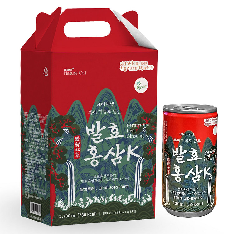 Premium Fermented Red Ginseng K 15 can