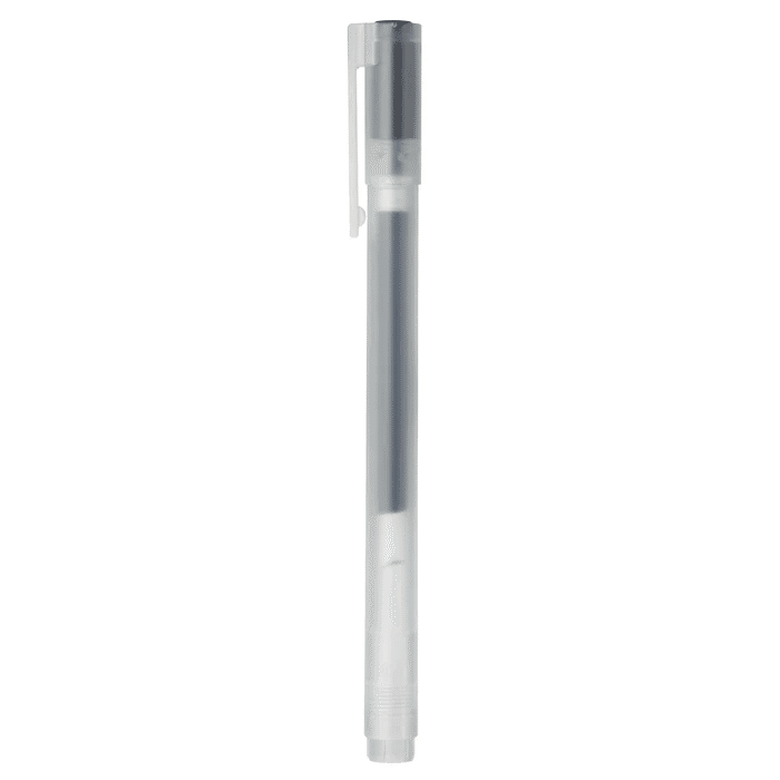 MUJI Gel Ink Cap Type Ballpoint Pen 0.5mm Black 1p 1 each