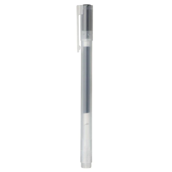 无印良品 中性墨水圆珠笔 笔帽式/0.5mm/黑色 1 份