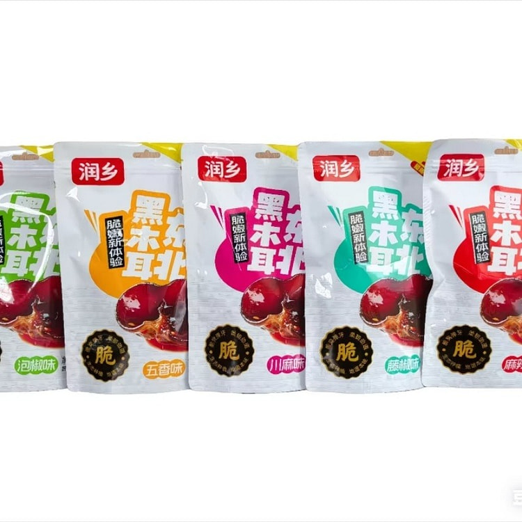 Runxiang Spicy Northeast Black Fungus Snack 75 g