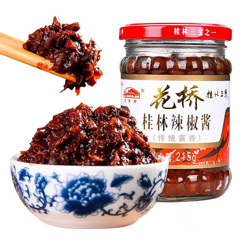 Huaqiao Guilin Chili Sauce 215g * 1 bottle 215 g